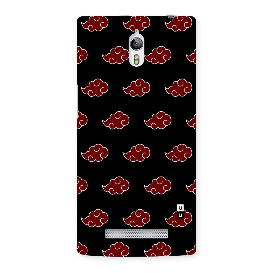 Naruto Akatsuki Pattern Back Case for Oppo Find 7