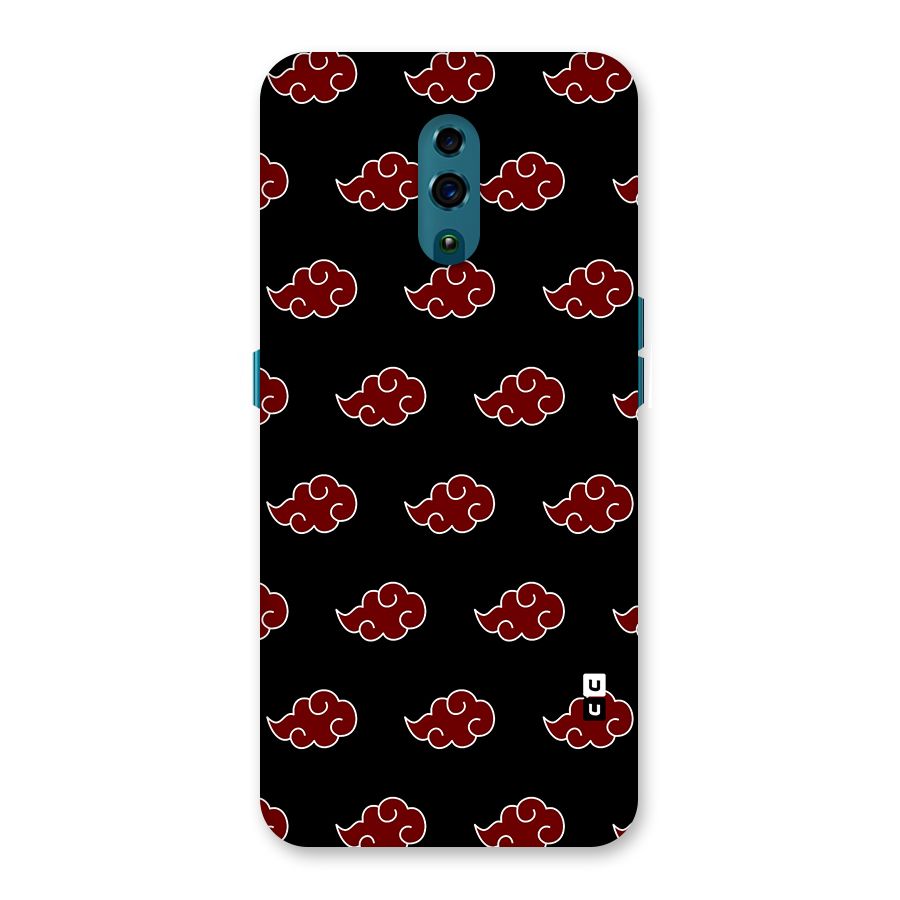Naruto Akatsuki Pattern Back Case for Oppo Reno