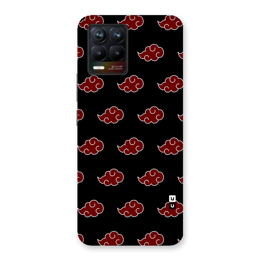 Naruto Akatsuki Pattern Back Case for Realme 8