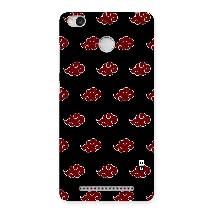 Naruto Akatsuki Pattern Back Case for Redmi 3S Prime
