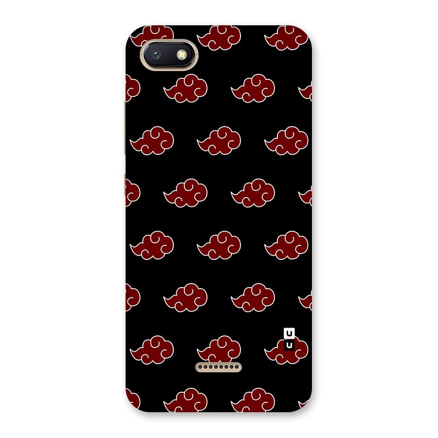 Naruto Akatsuki Pattern Back Case for Redmi 6A
