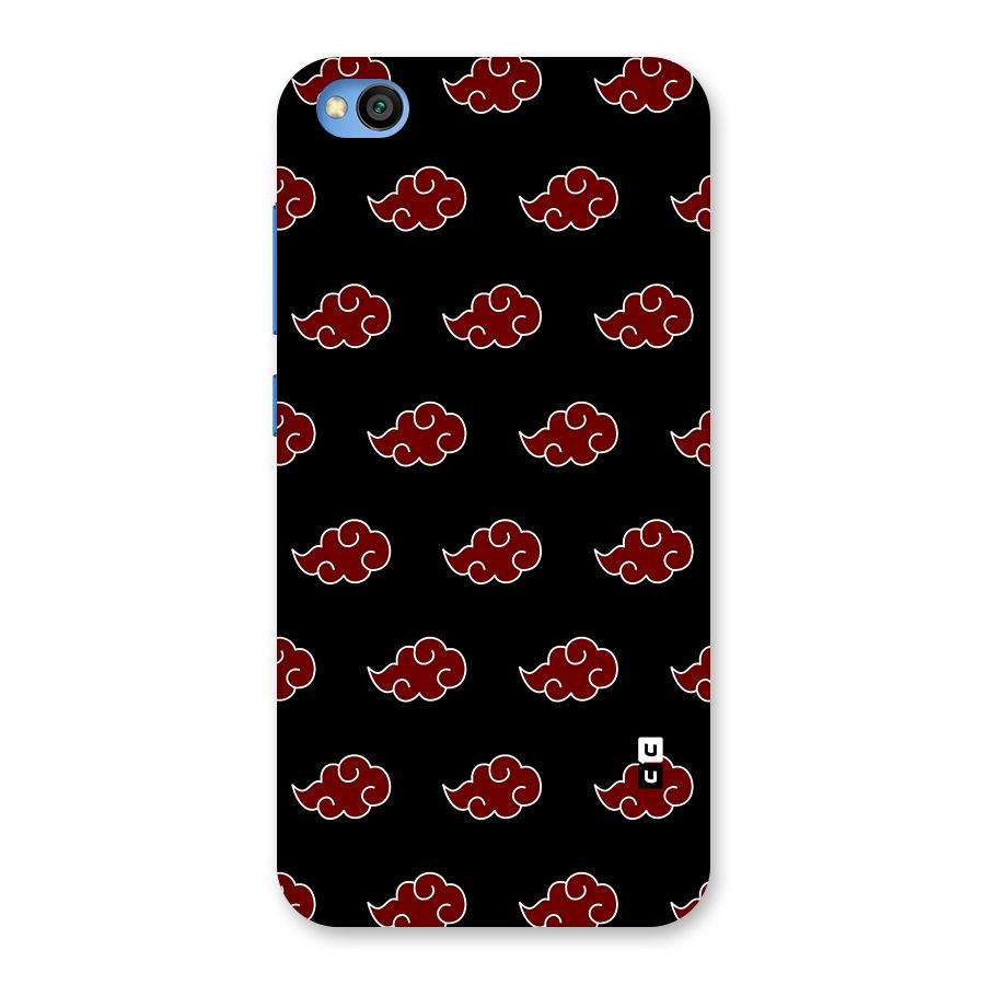 Naruto Akatsuki Pattern Back Case for Redmi Go