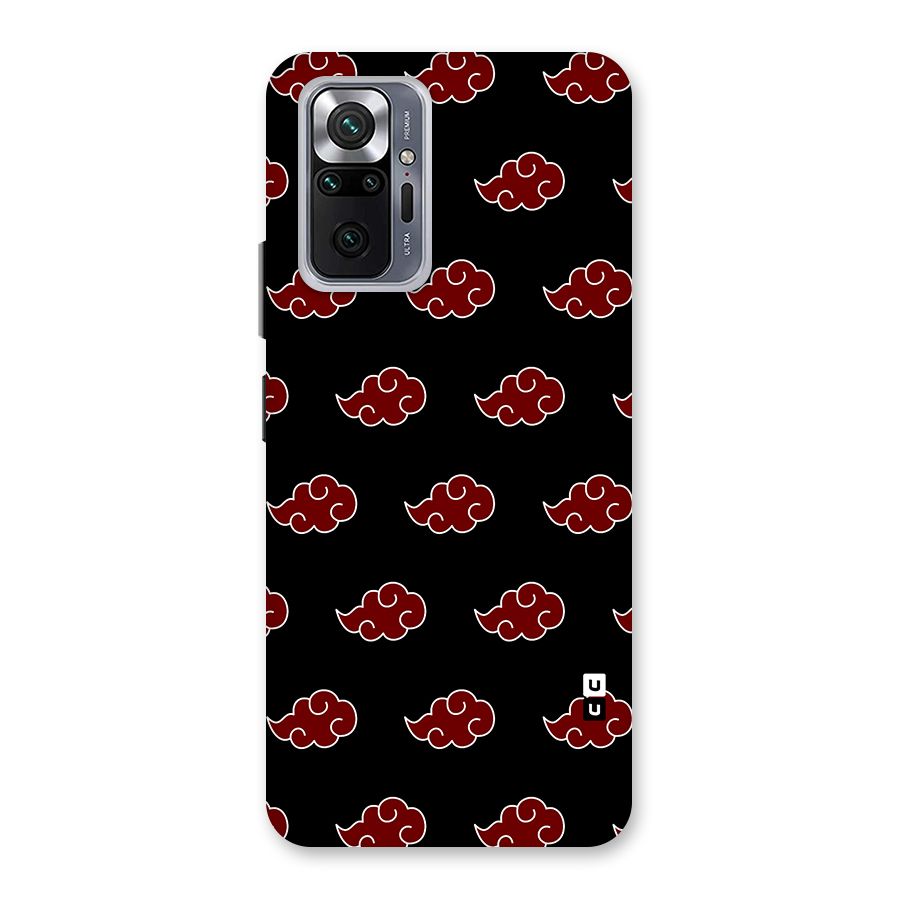 Naruto Akatsuki Pattern Back Case for Redmi Note 10 Pro Max