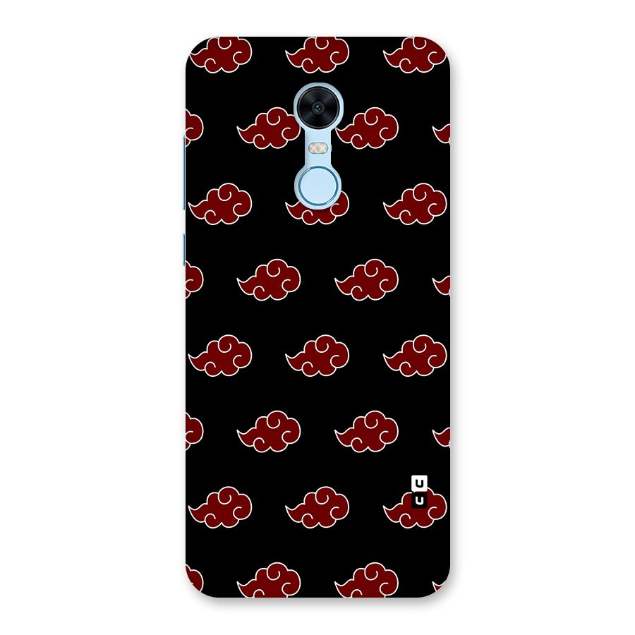 Naruto Akatsuki Pattern Back Case for Redmi Note 5