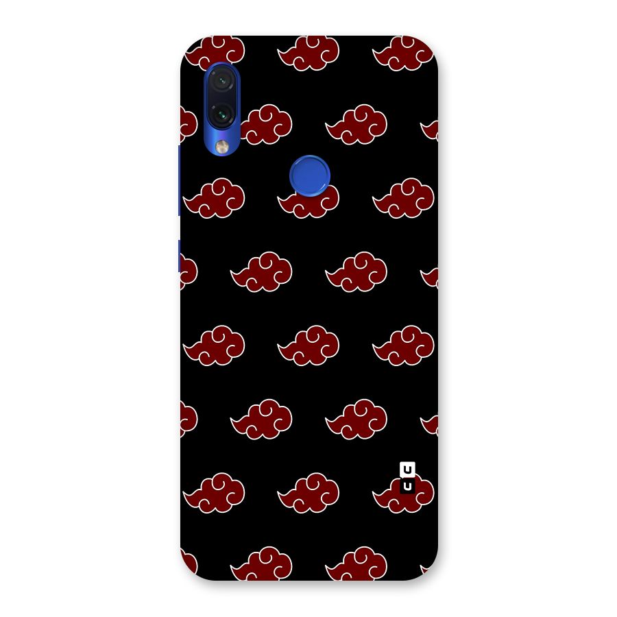 Naruto Akatsuki Pattern Back Case for Redmi Note 7