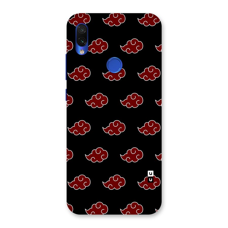 Naruto Akatsuki Pattern Back Case for Redmi Note 7S