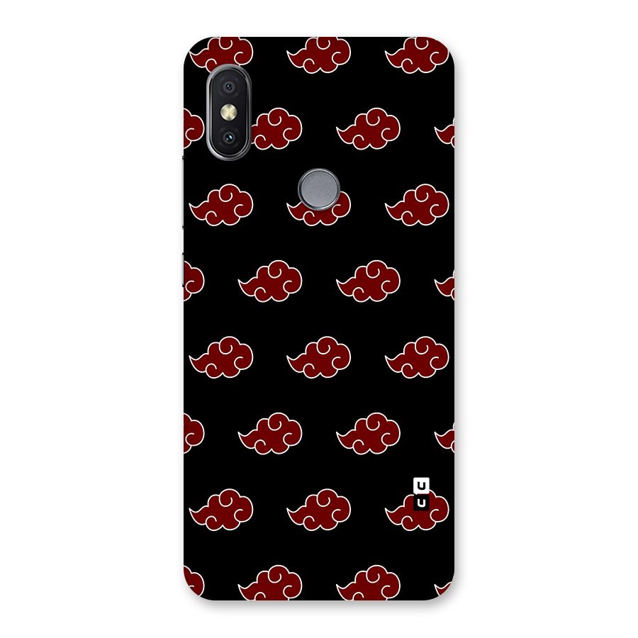 Naruto Akatsuki Pattern Back Case for Redmi Y2