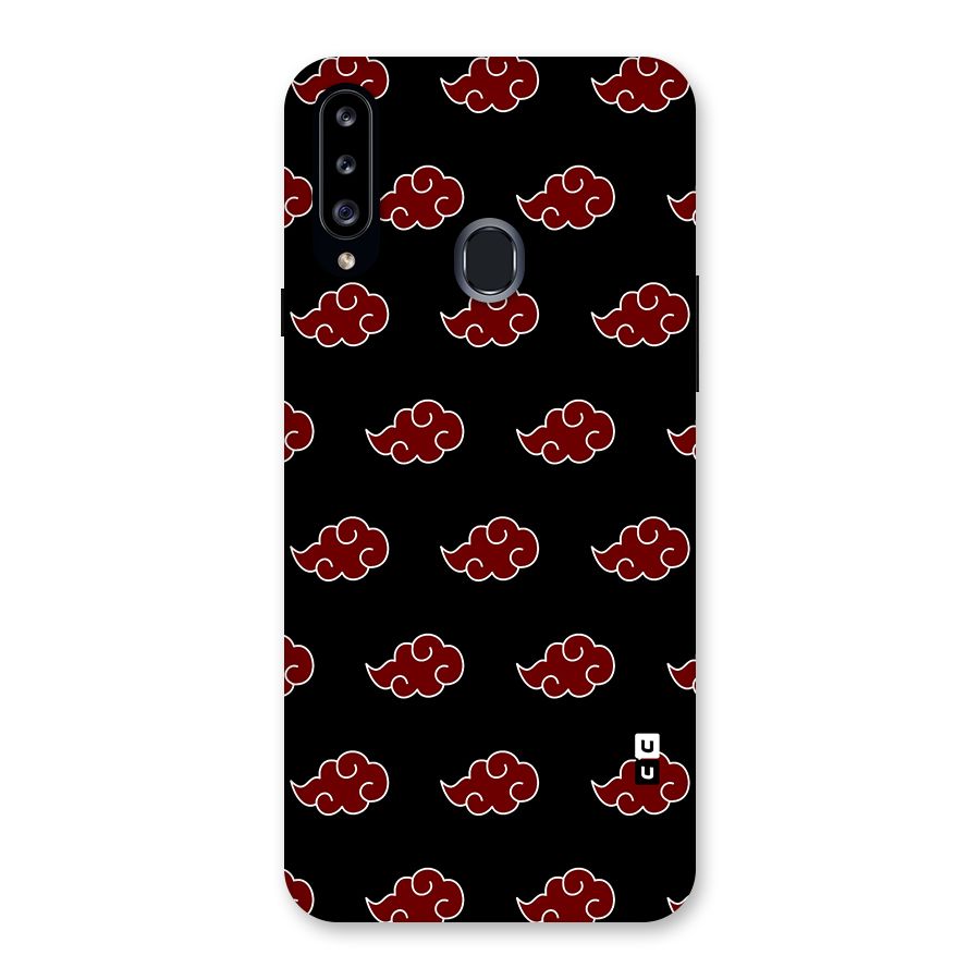 Naruto Akatsuki Pattern Back Case for Samsung Galaxy A20s
