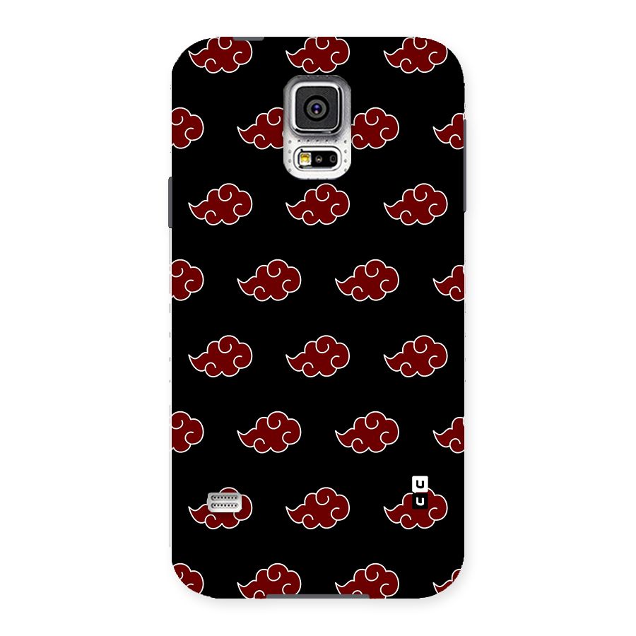 Naruto Akatsuki Pattern Back Case for Samsung Galaxy S5