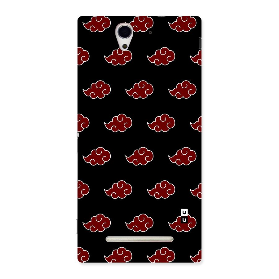 Naruto Akatsuki Pattern Back Case for Sony Xperia C3