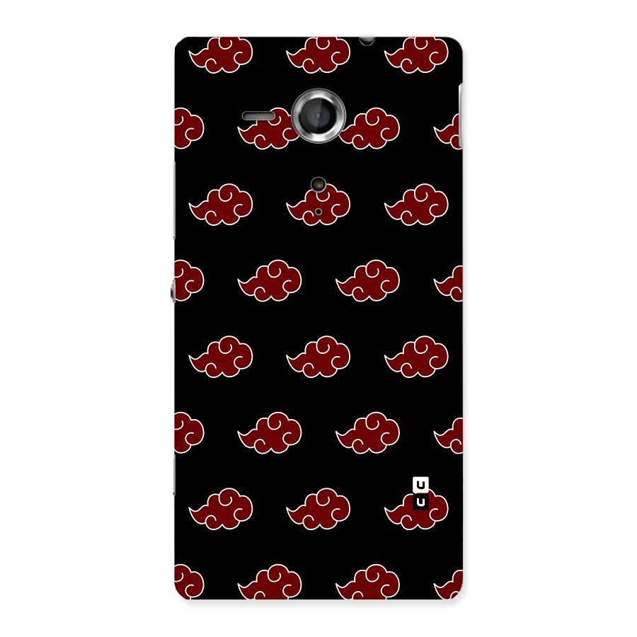 Naruto Akatsuki Pattern Back Case for Sony Xperia SP