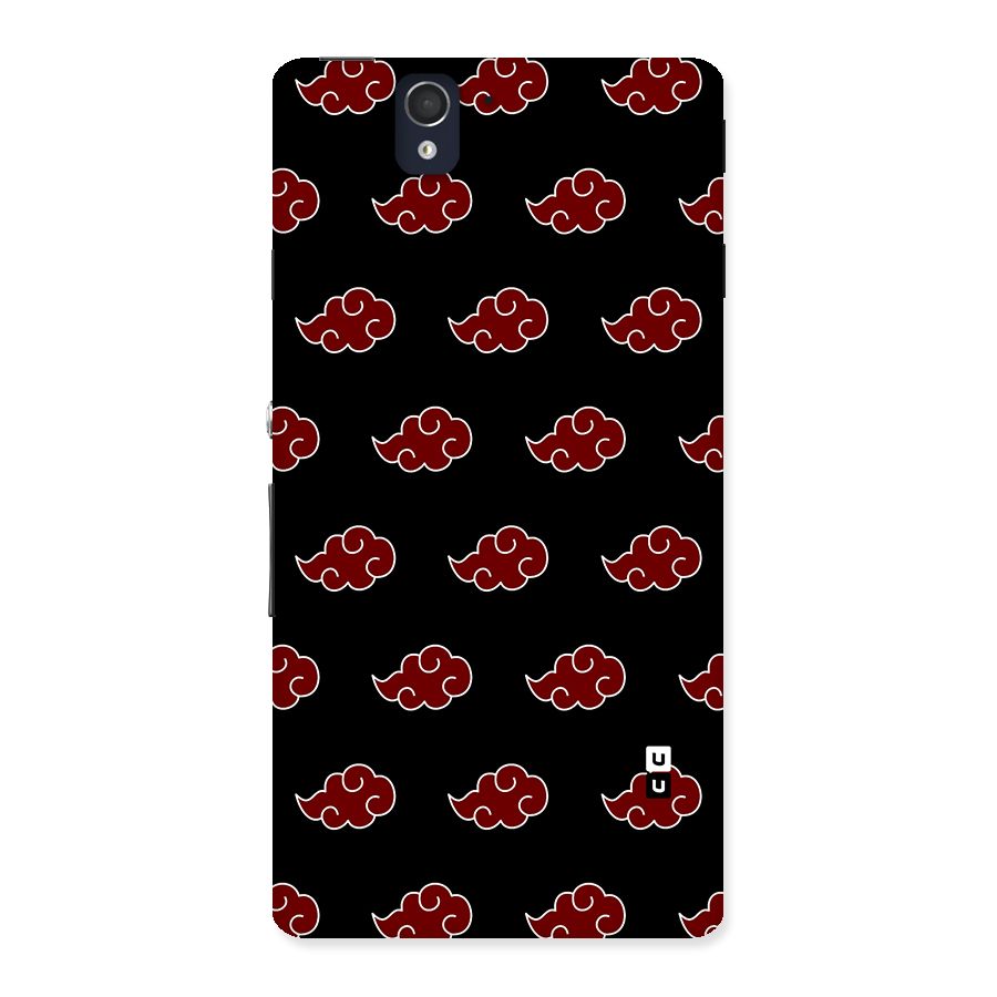 Naruto Akatsuki Pattern Back Case for Sony Xperia Z