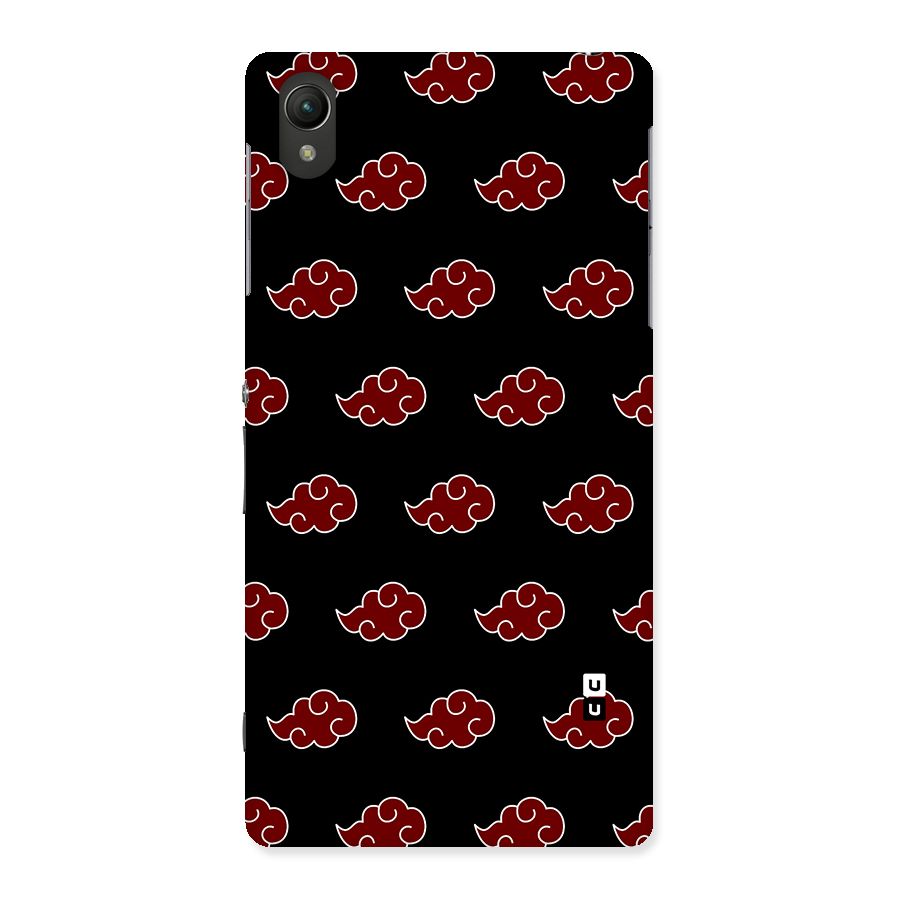 Naruto Akatsuki Pattern Back Case for Sony Xperia Z2