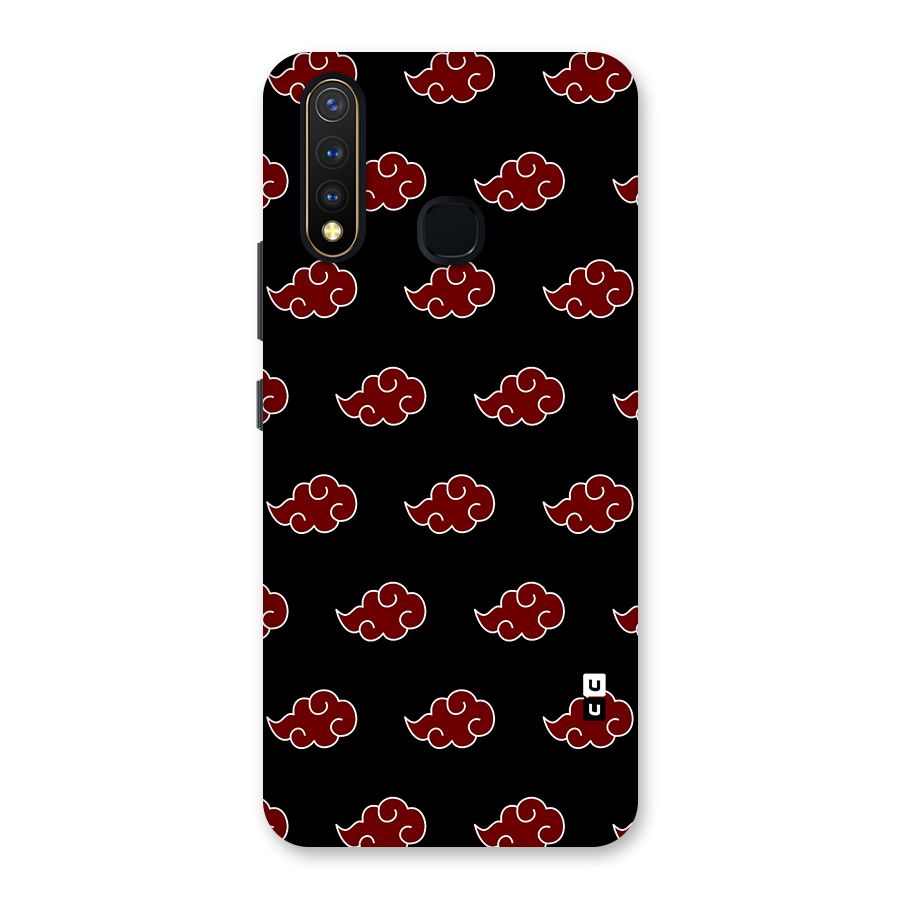 Naruto Akatsuki Pattern Back Case for Vivo U20