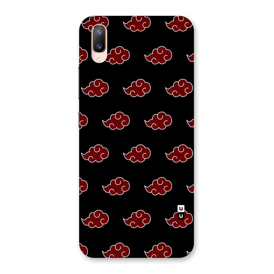 Naruto Akatsuki Pattern Back Case for Vivo V11 Pro