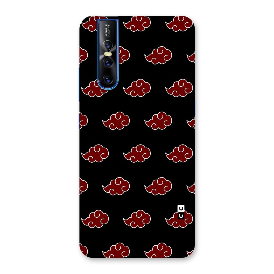 Naruto Akatsuki Pattern Back Case for Vivo V15 Pro