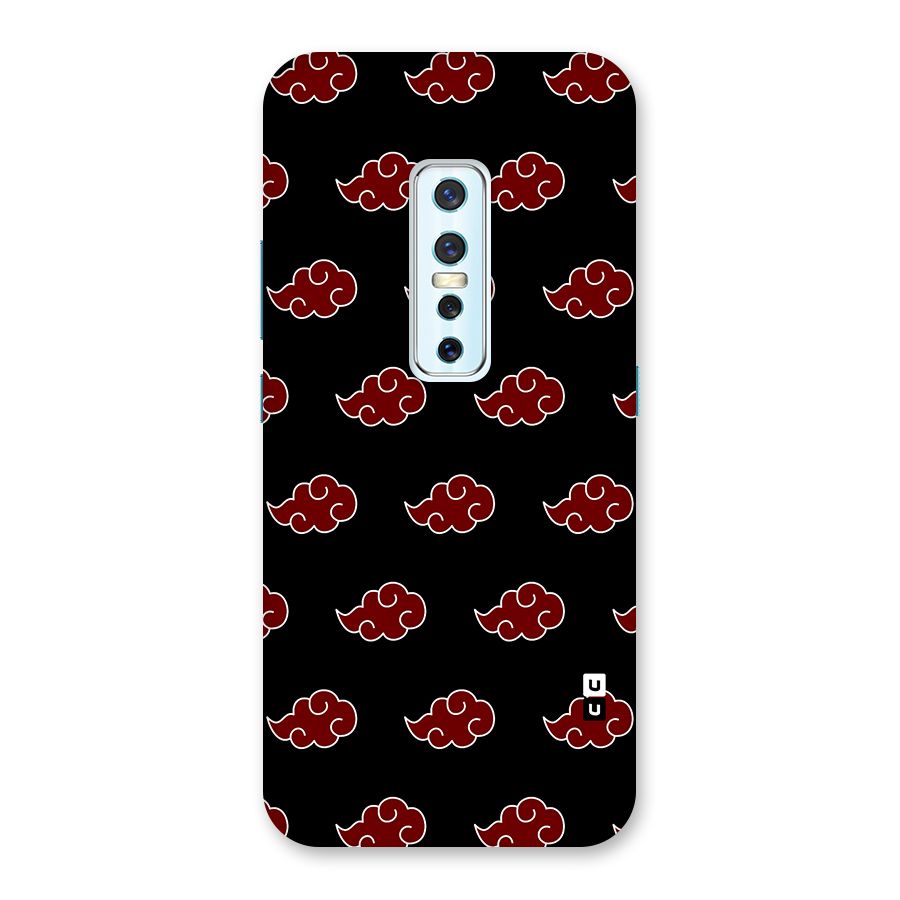 Naruto Akatsuki Pattern Back Case for Vivo V17 Pro