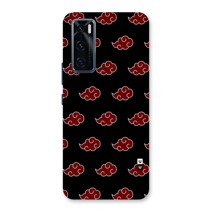 Naruto Akatsuki Pattern Back Case for Vivo V20 SE