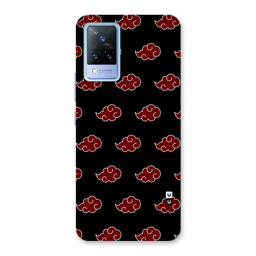 Naruto Akatsuki Pattern Back Case for Vivo V21 5G