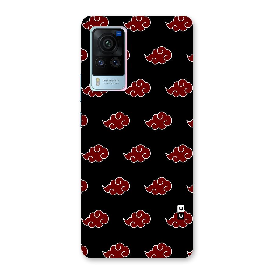 Naruto Akatsuki Pattern Back Case for Vivo X60 Pro
