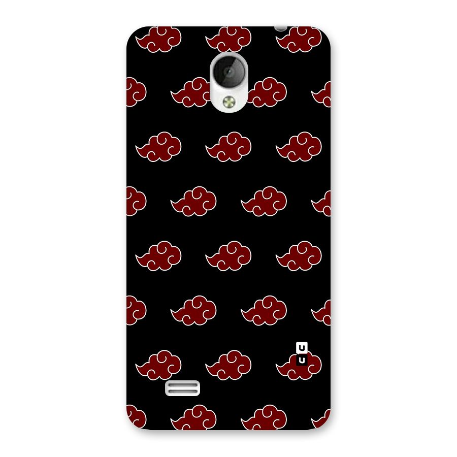 Naruto Akatsuki Pattern Back Case for Vivo Y21