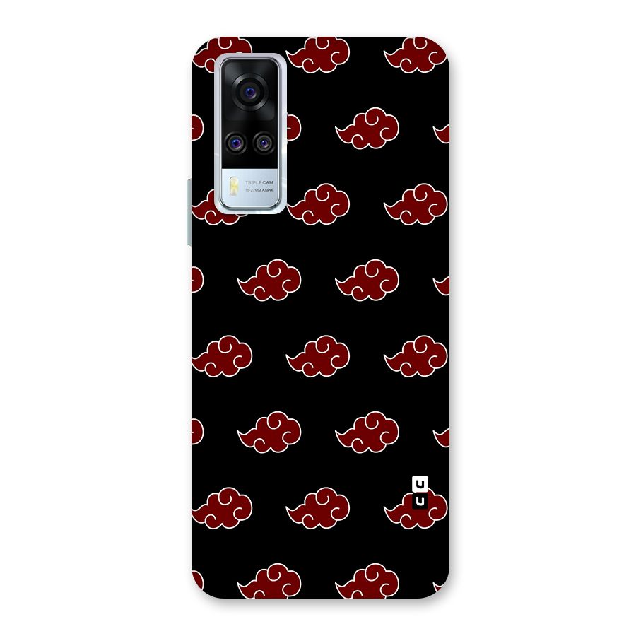 Naruto Akatsuki Pattern Back Case for Vivo Y31