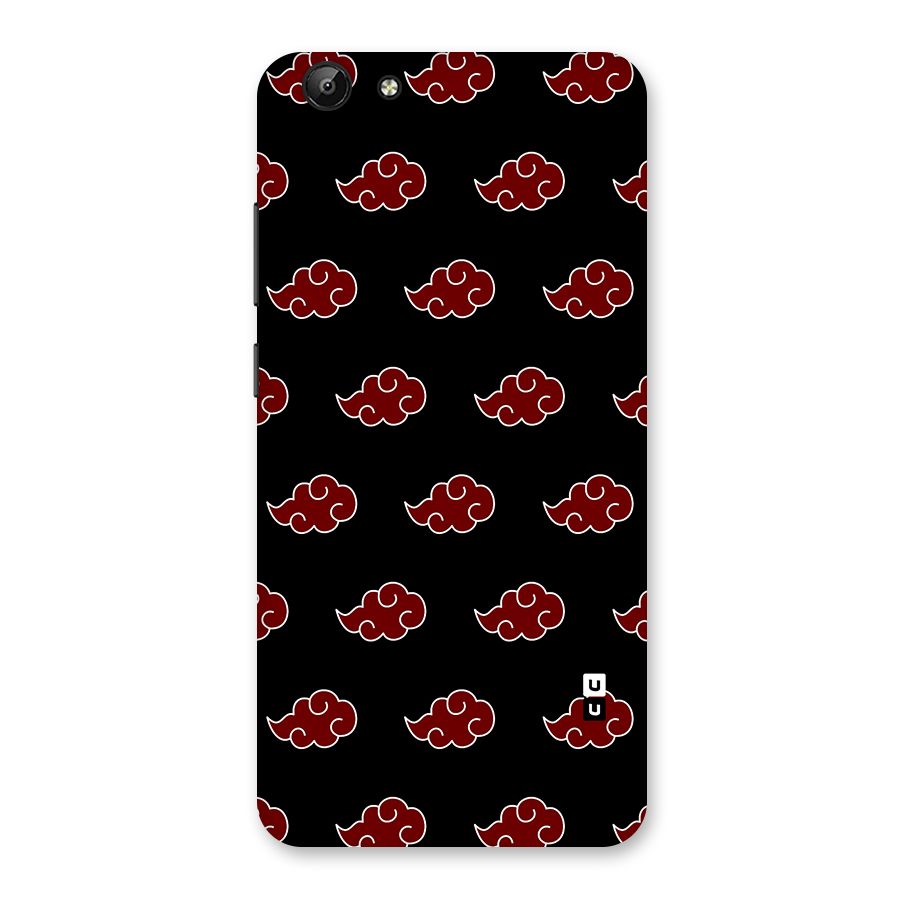 Naruto Akatsuki Pattern Back Case for Vivo Y69