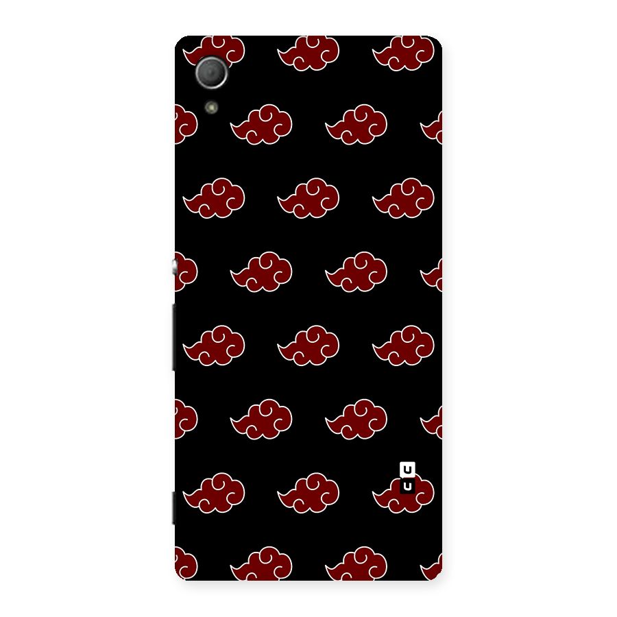 Naruto Akatsuki Pattern Back Case for Xperia Z4