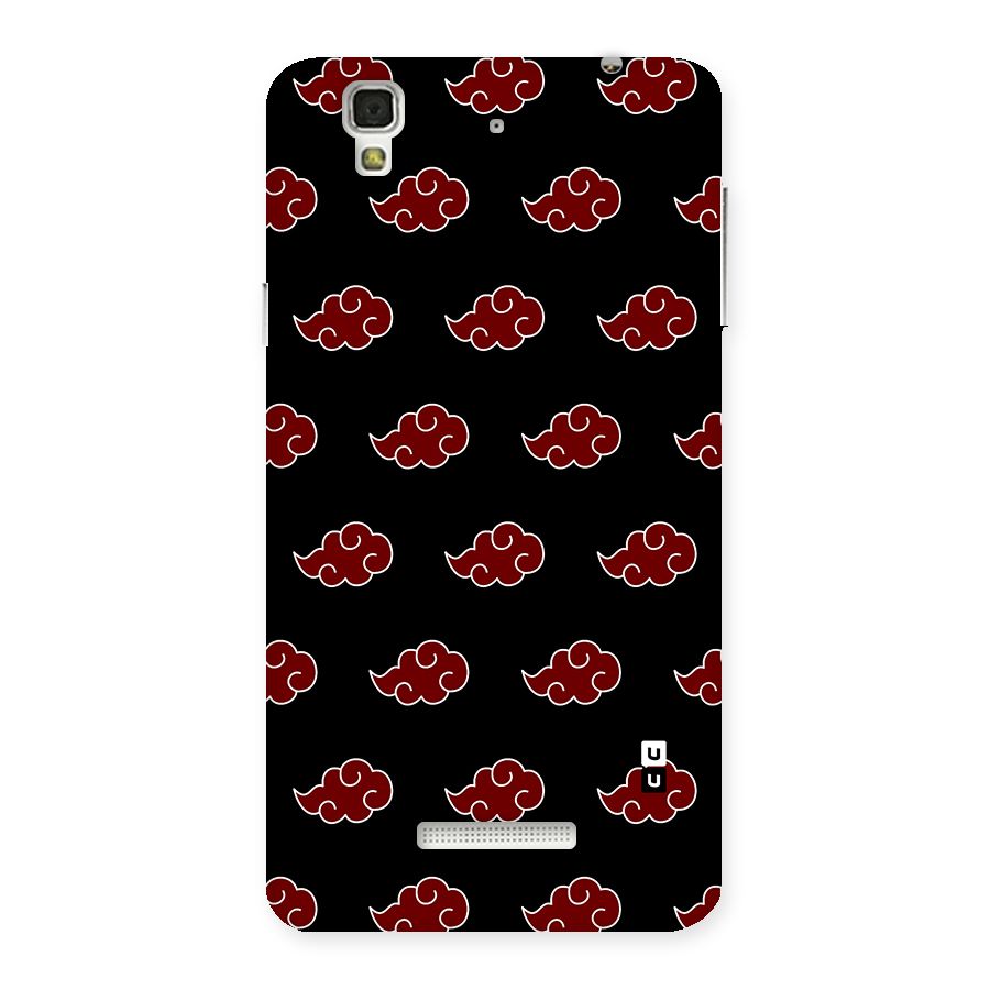 Naruto Akatsuki Pattern Back Case for YU Yureka Plus