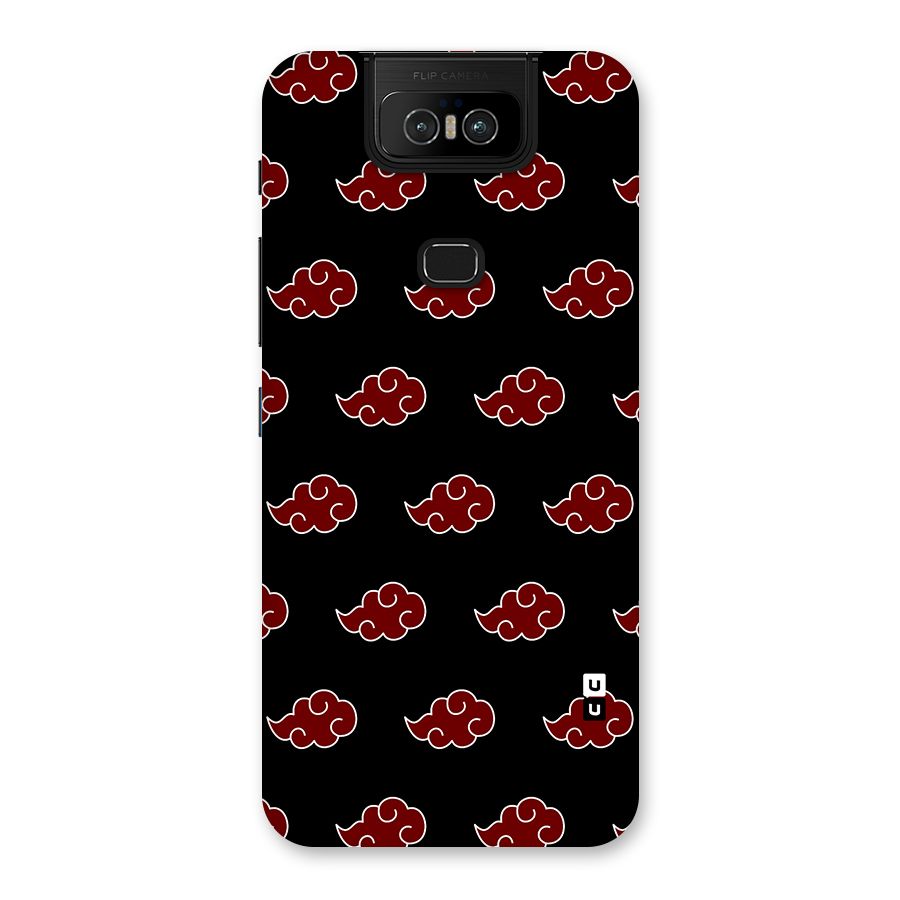 Naruto Akatsuki Pattern Back Case for Zenfone 6z