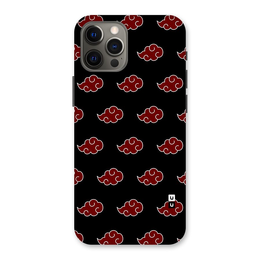 Naruto Akatsuki Pattern Back Case for iPhone 12 Pro Max