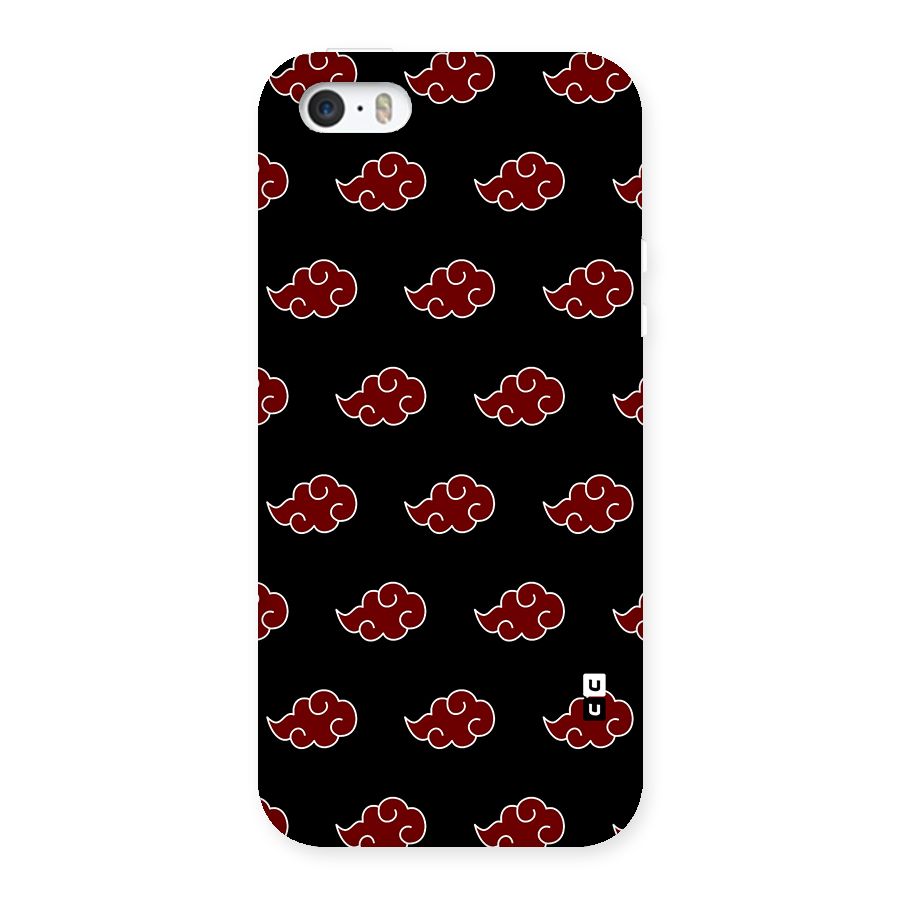 Naruto Akatsuki Pattern Back Case for iPhone 5 5S