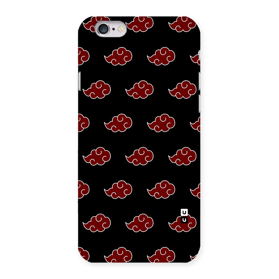 Naruto Akatsuki Pattern Back Case for iPhone 6 6S