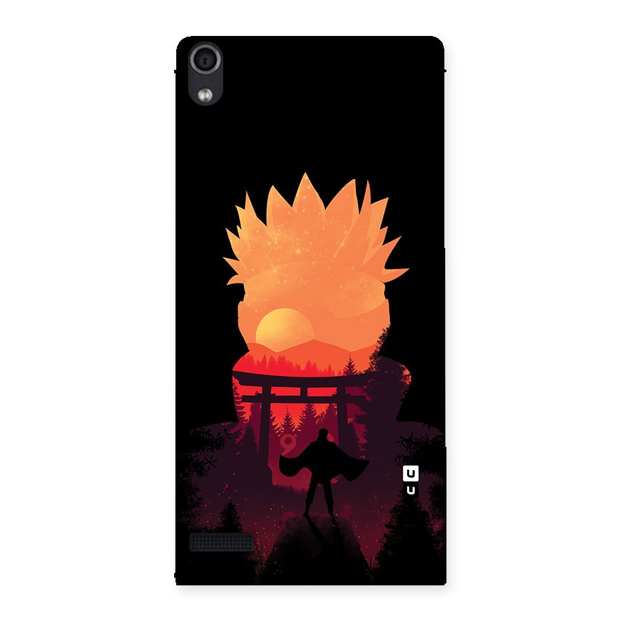 Naruto Anime Sunset Art Back Case for Ascend P6