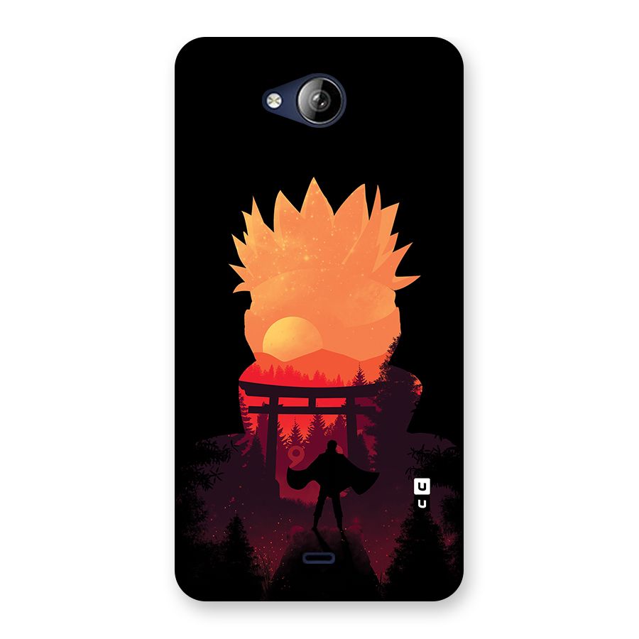 Naruto Anime Sunset Art Back Case for Canvas Play Q355