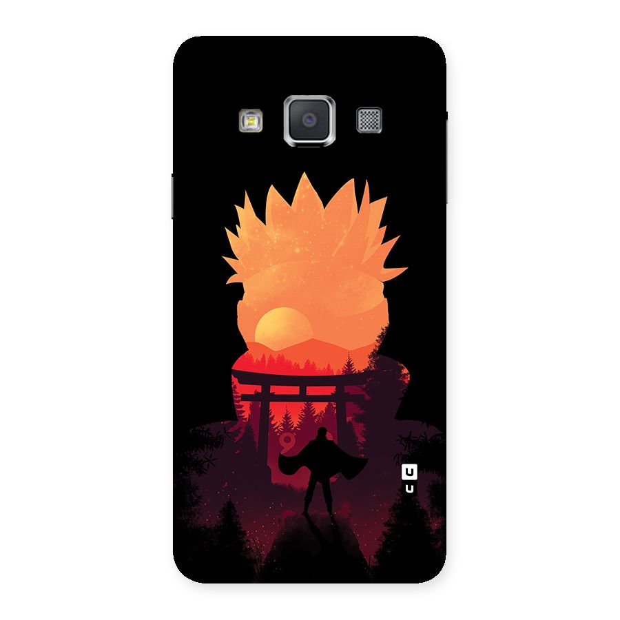 Naruto Anime Sunset Art Back Case for Galaxy A3