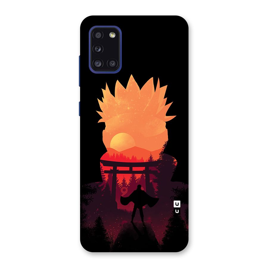 Naruto Anime Sunset Art Back Case for Galaxy A31