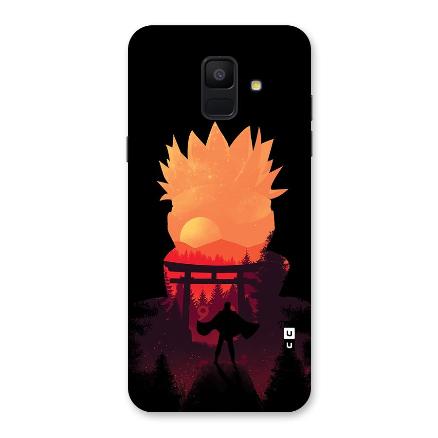 Naruto Anime Sunset Art Back Case for Galaxy A6 (2018)