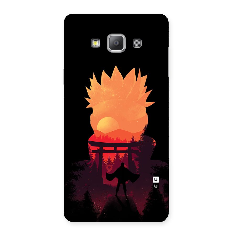Naruto Anime Sunset Art Back Case for Galaxy A7