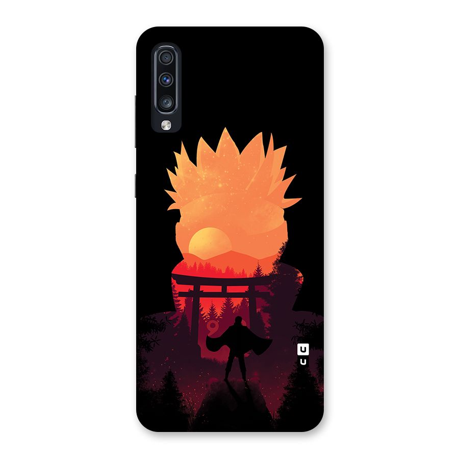 Naruto Anime Sunset Art Back Case for Galaxy A70