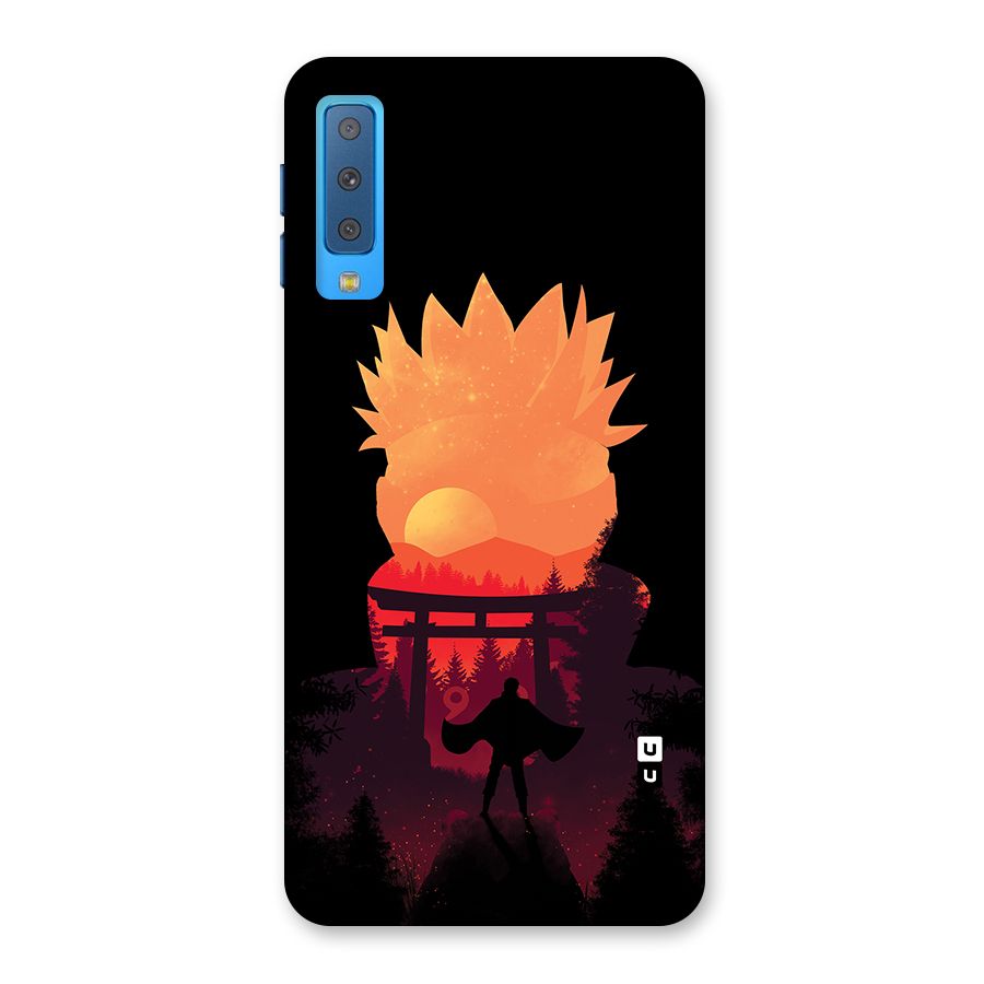 Naruto Anime Sunset Art Back Case for Galaxy A7 (2018)