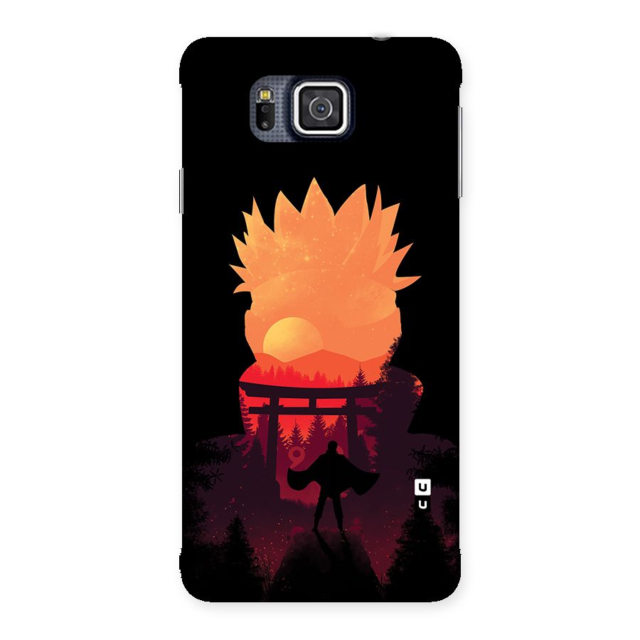 Naruto Anime Sunset Art Back Case for Galaxy Alpha