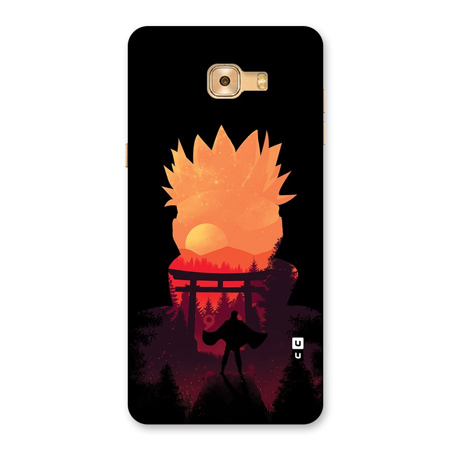 Naruto Anime Sunset Art Back Case for Galaxy C9 Pro