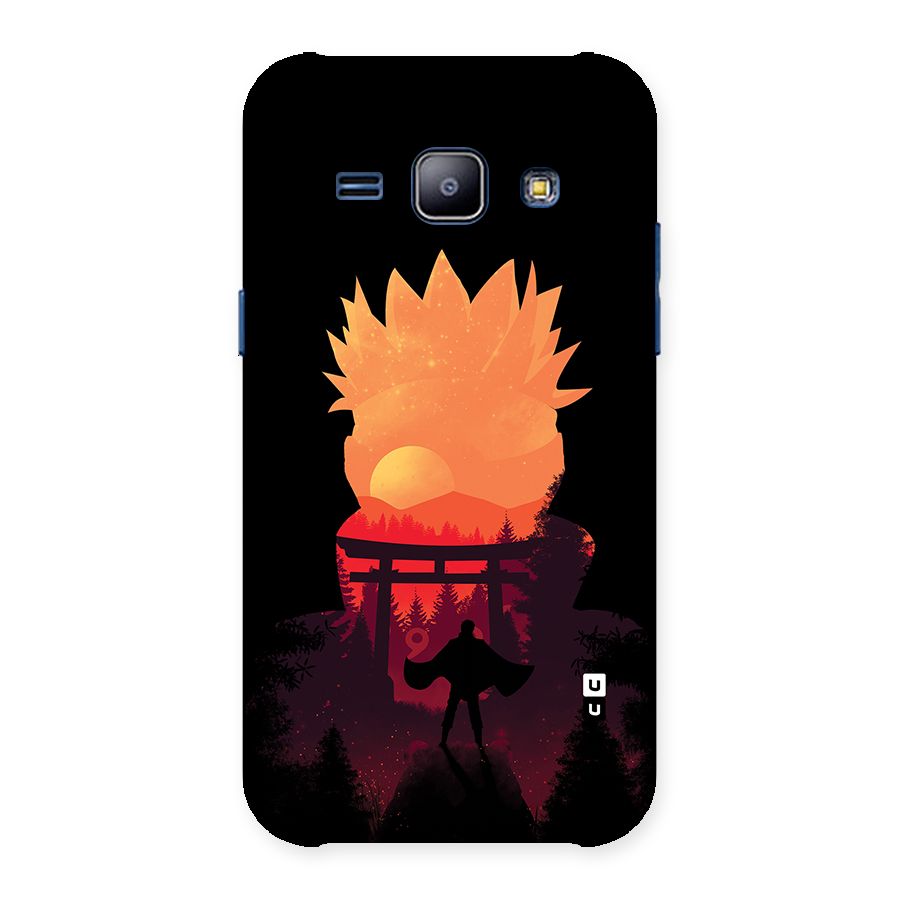 Naruto Anime Sunset Art Back Case for Galaxy J1