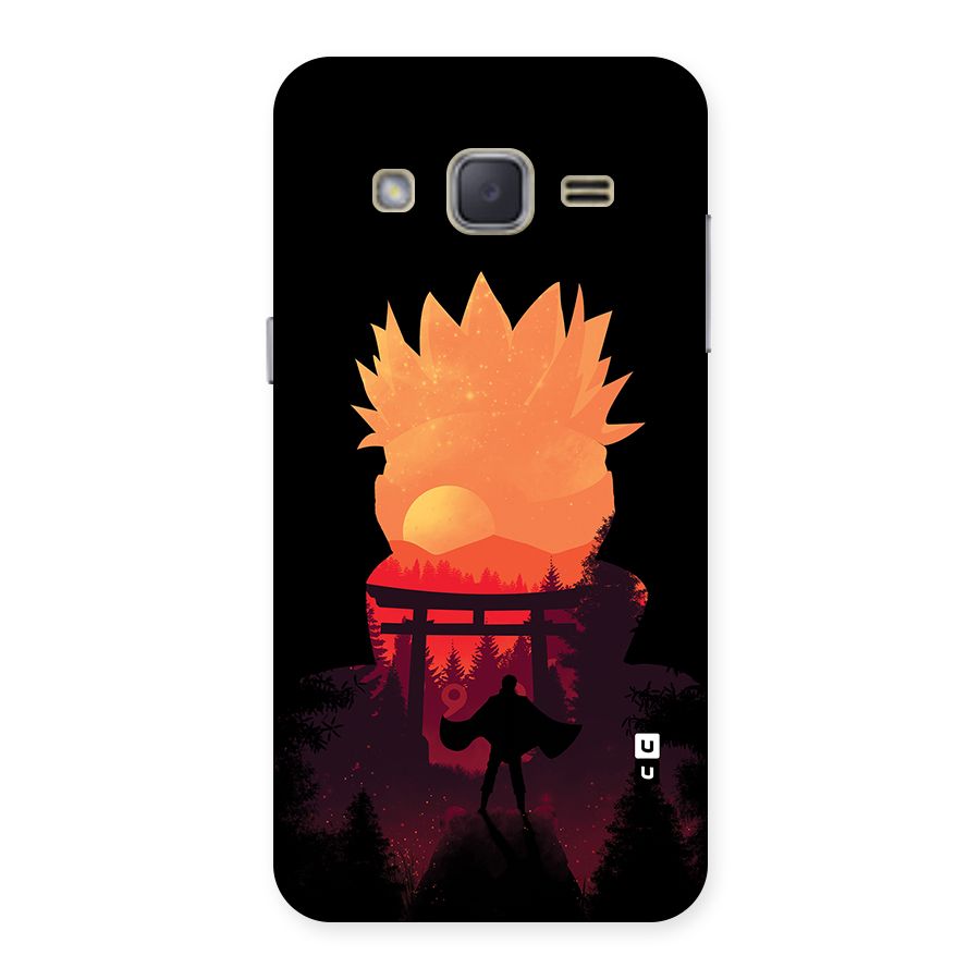 Naruto Anime Sunset Art Back Case for Galaxy J2
