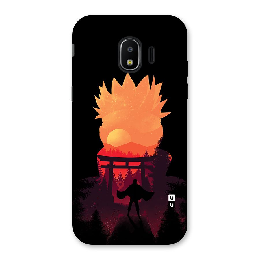 Naruto Anime Sunset Art Back Case for Galaxy J2 Pro 2018