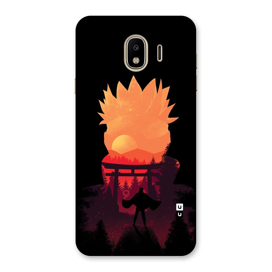 Naruto Anime Sunset Art Back Case for Galaxy J4