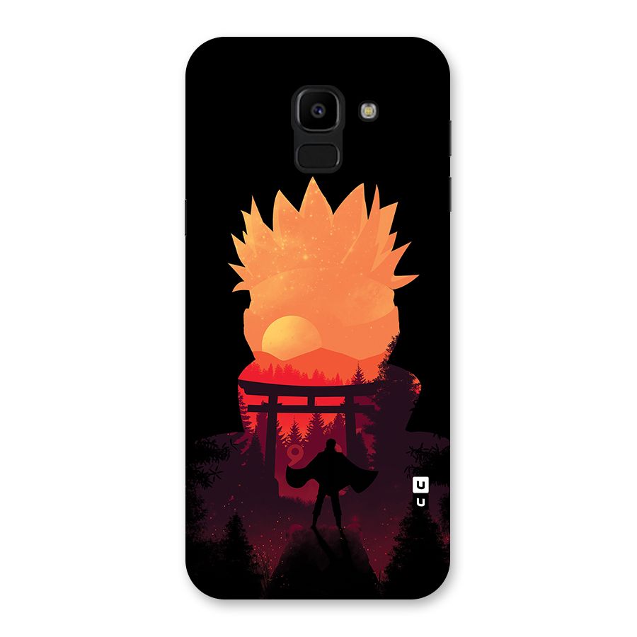 Naruto Anime Sunset Art Back Case for Galaxy J6