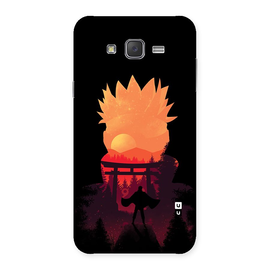 Naruto Anime Sunset Art Back Case for Galaxy J7