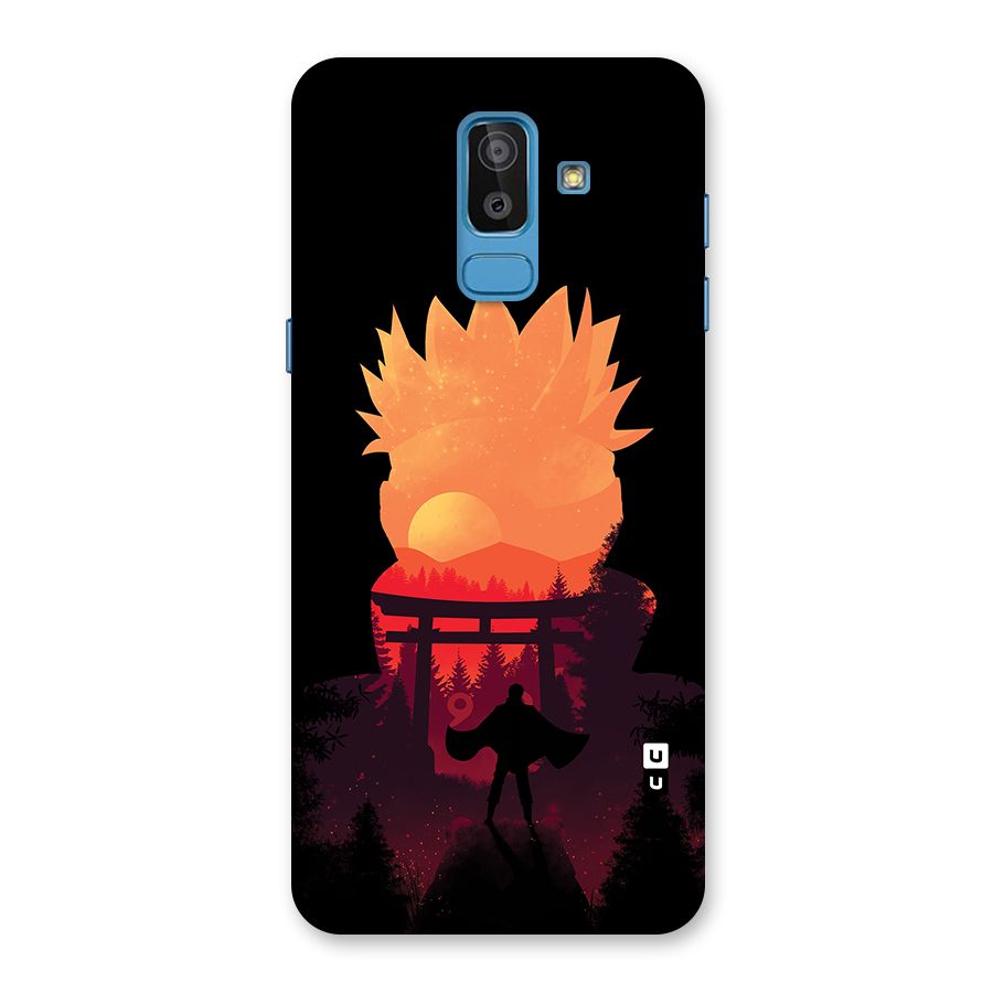 Naruto Anime Sunset Art Back Case for Galaxy J8